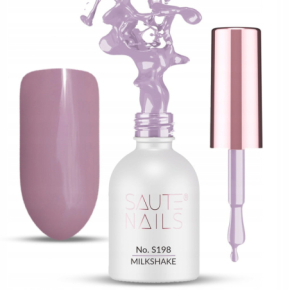 Saute Nails S198 Milkshake 8ml kolorowy lakier hybrydowy do paznokci vegan friendly