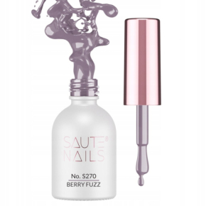 Saute Nails S270 Berry Fuzz 8ml kolorowy lakier hybrydowy do paznokci vegan friendly