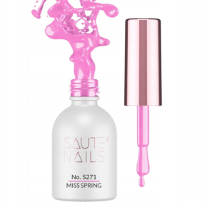 Saute Nails S271 Miss Spring 8ml kolorowy lakier hybrydowy do paznokci vegan friendly