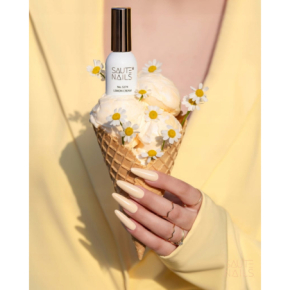 Saute Nails S275 Pistachio Cream 8ml kolekcja Make it BLOOM! Kolorowy lakier hybrydowy do paznokci vegan friendly