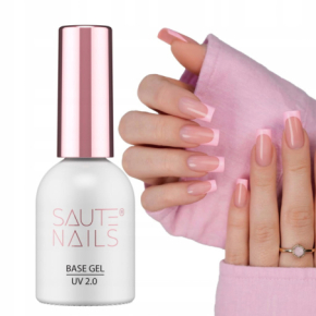 Saute Nails Base Gel UV 2.0 Baza żelowa do paznokci zwiększająca przyczepność 8ml