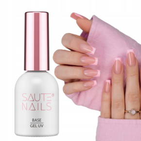 Saute Nails Base Gel UV Baza żelowa do paznokci zwiększająca przyczepność 8ml