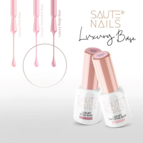 Saute Nails Luxury Base Beige 8ml baza hybrydowa do paznokci