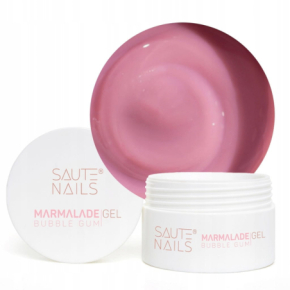 Saute Nails Marmalade Gel Bubble Gum 30g żel do przedłużania paznokci