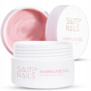 Saute Nails Marmalade Gel Marshmallow 30g żel do przedłużania paznokci