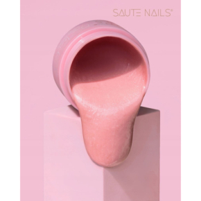 Saute Nails One Touch Builder Gel Glitter Natural 30g żel do przedłużania paznokci