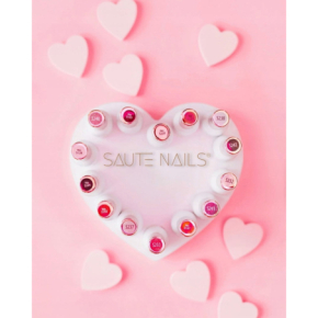 Saute Nails PolyGel Dual Shape Clear 35g przezroczysty akrylożel do paznokci