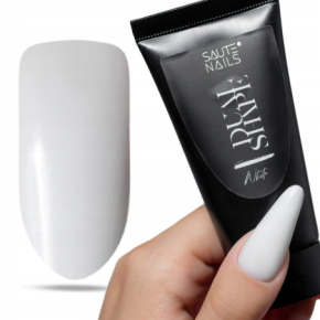 Saute Nails PolyGel Dual Shape White 35g biały akrylożel do paznokci