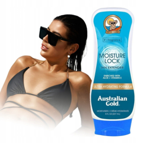 Australian Gold Moisture Lock 237ml balsam po opalaniu do ciała przedłuża trwałość opalenizny