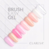 Claresa Brush Easy Gel 2 Żel do paznokci z pedzelkiem mleczny 5g - 4