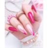 Saute Nails S115 Rosy 8ml różowy kolorowy lakier hybrydowy do paznokci - 6