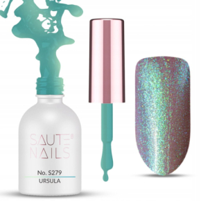 Saute Nails S279 Ursula kolekcja Mermaid Melody 8ml kolorowy lakier hybrydowy do paznokci z efektem syrenki