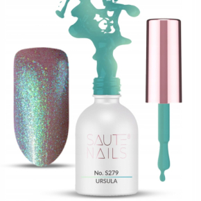 Saute Nails S279 Ursula kolekcja Mermaid Melody 8ml kolorowy lakier hybrydowy do paznokci z efektem syrenki