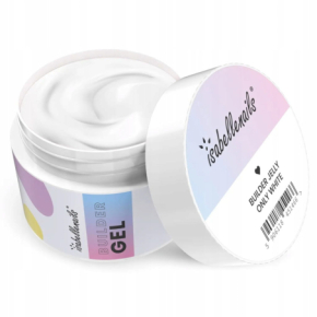 Isabellenails Builder Jelly Only White 50g żel budujący do paznokci