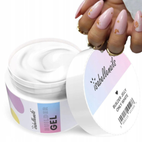 Isabellenails Builder Jelly Only White 50g żel budujący do paznokci