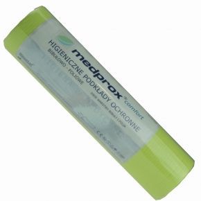 Medprox podkład podfoliowany medyczny serwety w rolce 50x30cm 40 sztuk limonka
