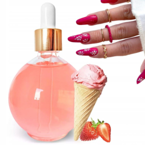 Isabellenails Strawberry Ice Cream 75ml witaminowa oliwka do skórek i paznokci