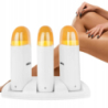 iWax Trio 120W potrójny podgrzewacz do wosku w rolce z bazą ładującą - 2