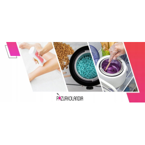 iWax Trio 120W potrójny podgrzewacz do wosku w rolce z bazą ładującą