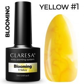 Claresa Blooming 1 YELLOW tuszy akwarelowych do zdobień 5g