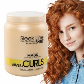 Stapiz Sleek Line Waves&Curls maska do włosów falowanych i kręconych 1000ml