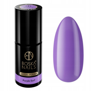 Boska Nails 473 Summer Time Purple Surf kolorowy lakier hybrydowy do paznokci na lato 6ml