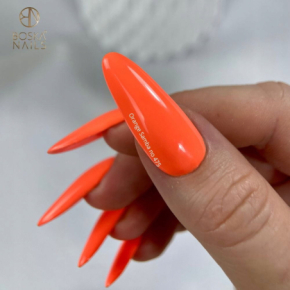 Boska Nails 475 Summer Time Orange Samba kolorowy lakier hybrydowy do paznokci na lato 6ml