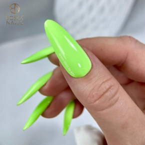 Boska Nails 477 Summer Time Green Disco kolorowy lakier hybrydowy do paznokci na lato 6ml