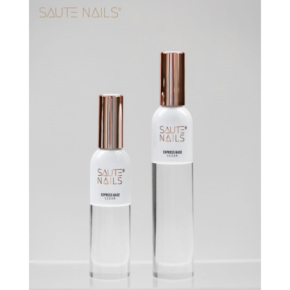 Saute Nails Express Base Clear 8ml transparentna Baza do paznokci hybrydowych