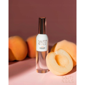 Saute Nails Express Base Peachy 8ml brzoskwiniowa Baza do paznokci hybrydowych