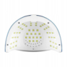 Mocna lampa do paznokci hybrydowych i żelowych DUAL LED UV Glow YC57 268W multikolor holo - 3