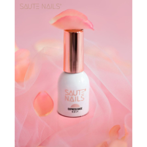 Saute Nails Express Base Rosy 8ml różowa Baza do paznokci hybrydowych