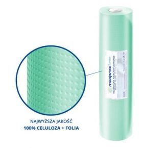 Medprox podkład podfoliowany medyczny serwety w rolce 50x30cm 40 sztuk żółty
