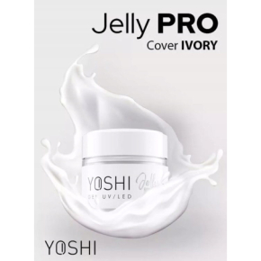 Yoshi Jelly Pro Ivory 15g budujący żel do paznokci