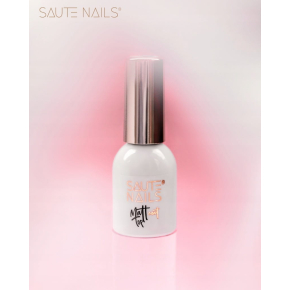 Saute Nails Matt Top Coat No Wipe 8ml matowy Top nawierzchniowy do lakierów hybrydowych