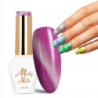 Molly Nails Cat Eye Neon Flashy nr 174 HEMA Free/ TPO Free 8g neonowy lakier hybrydowy z efektem kociego oka - 4