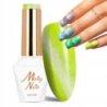 Molly Nails Cat Eye Neon Flashy nr 178 HEMA Free/ TPO Free 8g neonowy lakier hybrydowy z efektem kociego oka - 2