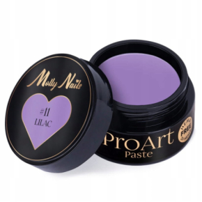 Molly Nails ProArt Paste 11 Lilac HEMA/Di-HEMA Free 5g pasta do zdobień paznokci