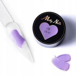 Molly Nails ProArt Paste 11 Lilac HEMA/Di-HEMA Free 5g pasta do zdobień paznokci