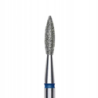 Staleks frez diamentowy płomień spiczasty do skórek i paznokci FA11B023/8 niebieski 2_3mm 8mm ścieralnośc średnia - 1