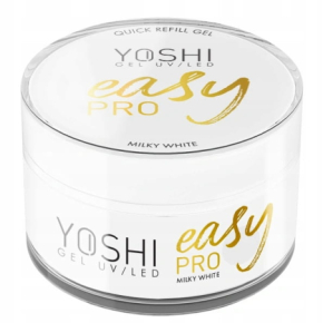 Yoshi Gel UV/LED Easy Pro Milky White 15ml żel budujacy do paznokci