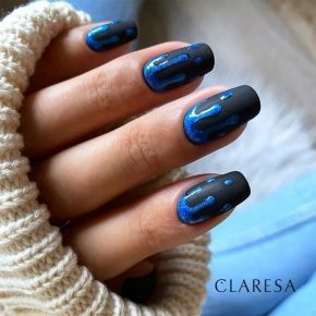 20x Claresa (17x lakier hybrydowy + baza + top mat + top diamond) + lampka LED USB na biurko