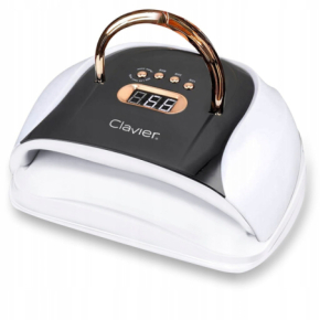 Clavier Q4 256W biala lampa do lakierów hybrydowych i zeli Dual LED UV