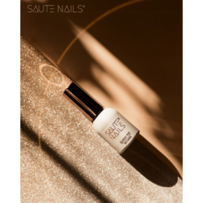 Saute Nails Zestaw do paznokci hybrydowych - Base Gel UV 2.0 + Top Coat Matt No Wipe + Top Glossy No Wipe