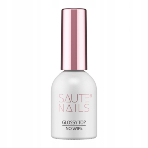 Saute Nails Zestaw do paznokci hybrydowych - Base Gel UV 2.0 + Top Coat Matt No Wipe + Top Glossy No Wipe