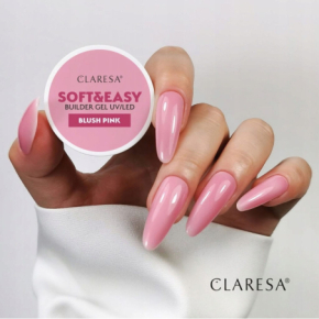 Claresa Soft&Easy Builder Gel Blush Pink 12g żel budujący samopoziomujący do paznokci