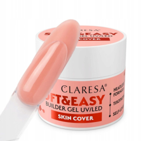 Claresa Soft&Easy Builder Skin Cover 45g żel budujący samopoziomujący do paznokci