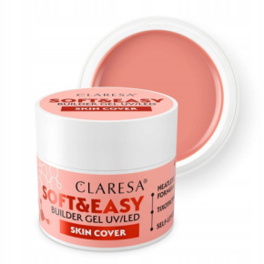 Claresa Soft&Easy Builder Skin Cover 45g żel budujący samopoziomujący do paznokci