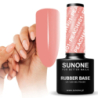 Sunone Rubber Base Peach 01 Baza kauczukowa budująca do paznokci 5ml - 9