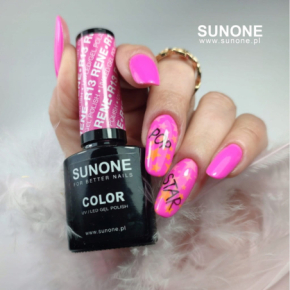 Sunone Rubber Base Pink 04 Baza kauczukowa budująca do paznokci 5ml